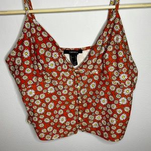 Forever 21 Women’s Crop Tank, Size Large. Used, like new